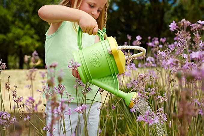 Green Toys Watering Can, Green 4C - Pretend Play