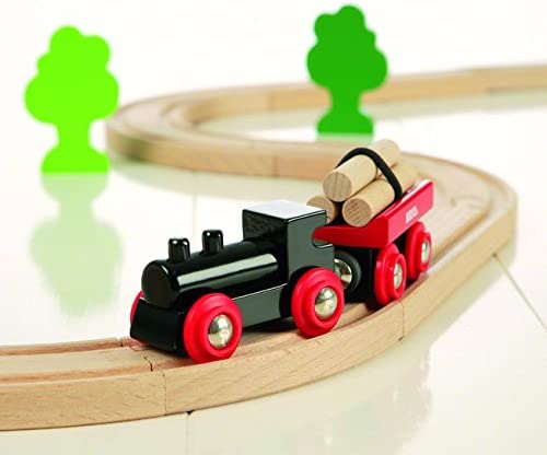 BRIO World - 33042 Little Forest Train Set | 18 Piece Train Toy with Accessories and Wooden Tracks for Kids Ages 3 and Up