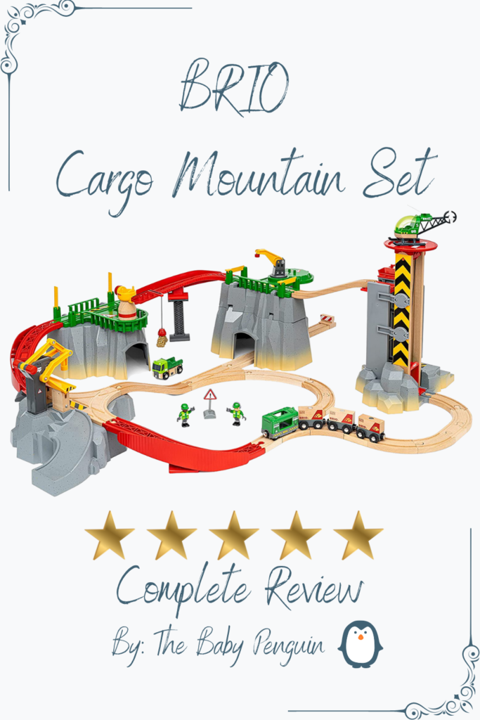 BRIO Cargo Mountain Set 36010 BRIO WORLD NEW Wooden Toy Train Set Review