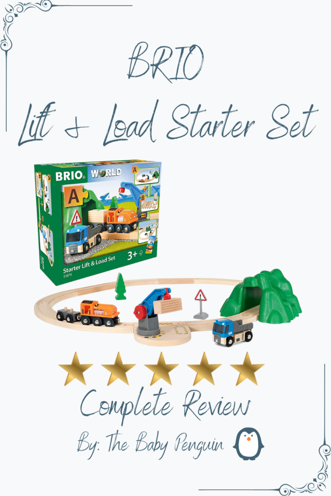 BRIO Lift & Load Starter Set 33878 BRIO WORLD Wooden Toy Train Set Review