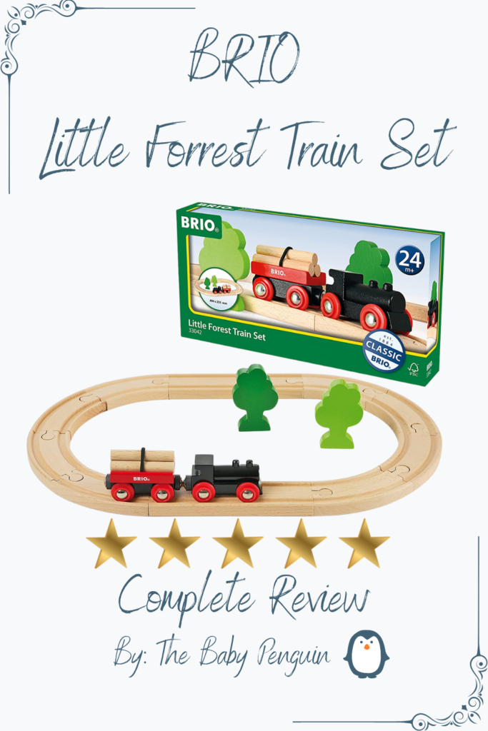 BRIO Little Forrest Train Set 33042 BRIO WORLD Wooden Toy Train Set Review