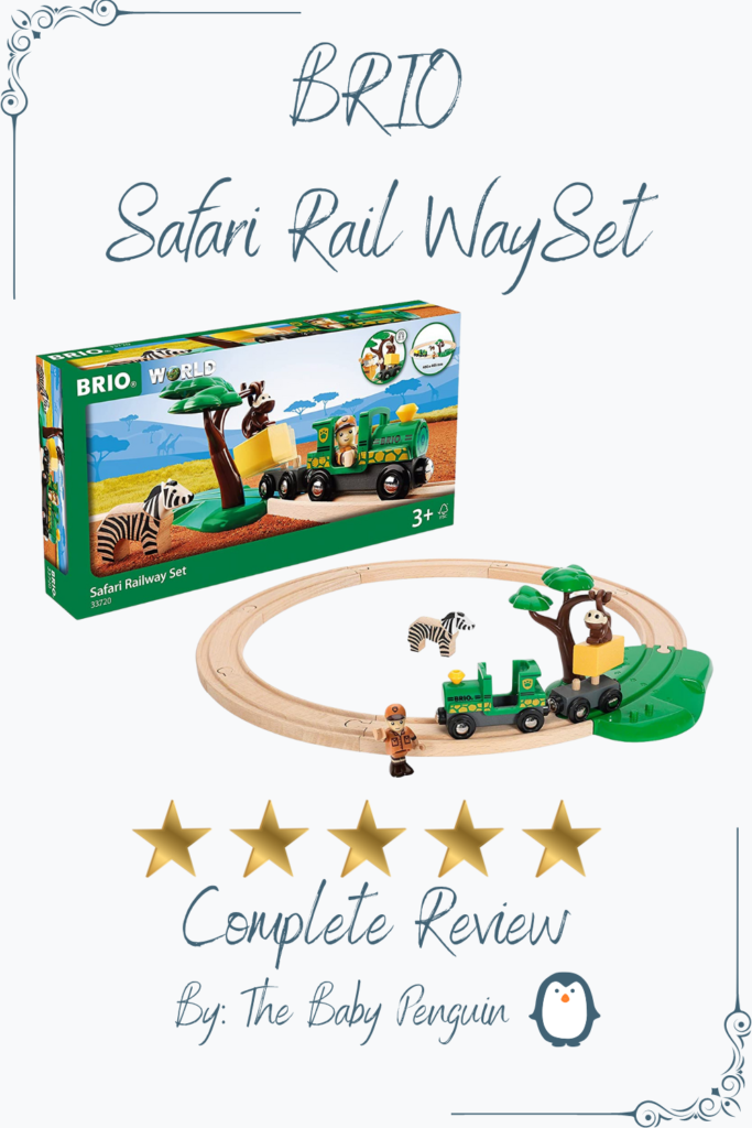 BRIO Safari Rail Way Set 33720 BRIO WORLD Wooden Toy Train Set Review