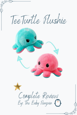 TeeTurtle Plushie Review The Original Reversible Octopus Honest Look