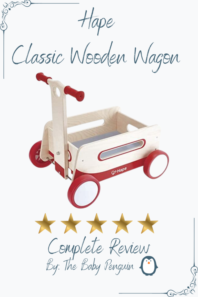 Wooden Toy Wagon by Hape Toy Review