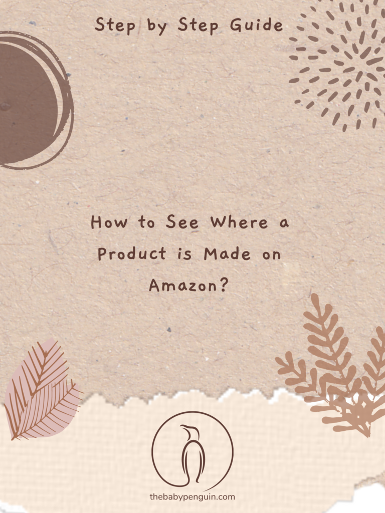 How to See Where a Product is Made on Amazon | Companies Exposed