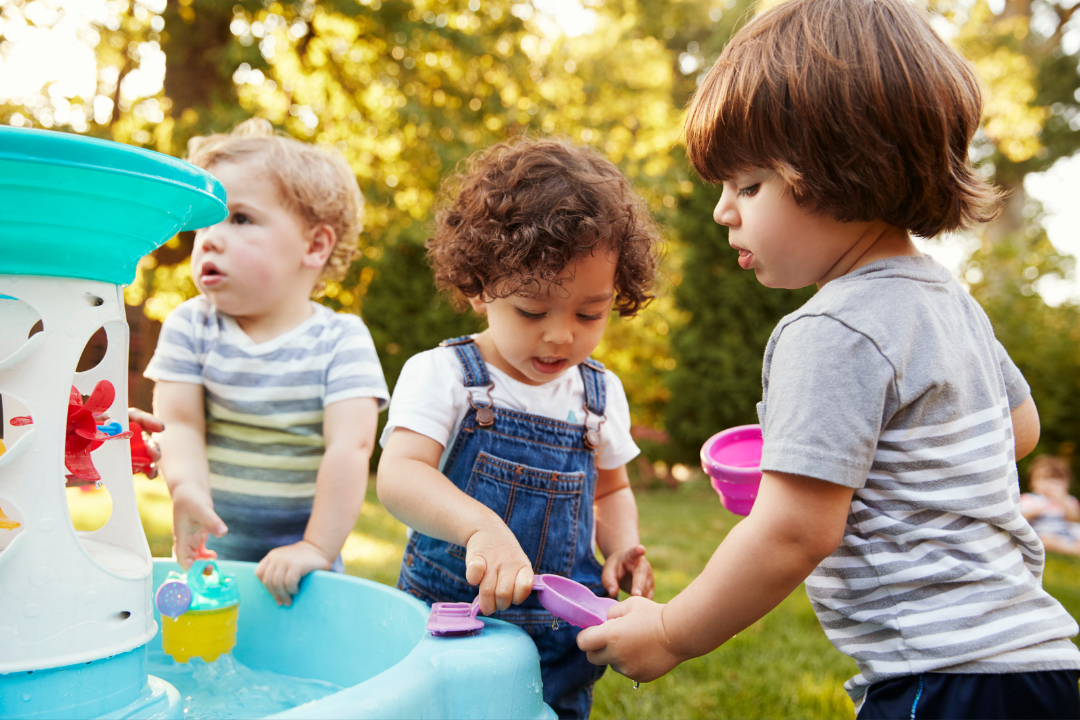 Playing with a water table