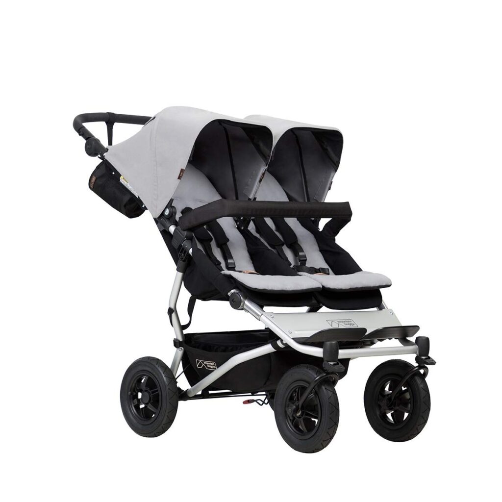 Mountain Buggy Duet V3 Buggy, Silver