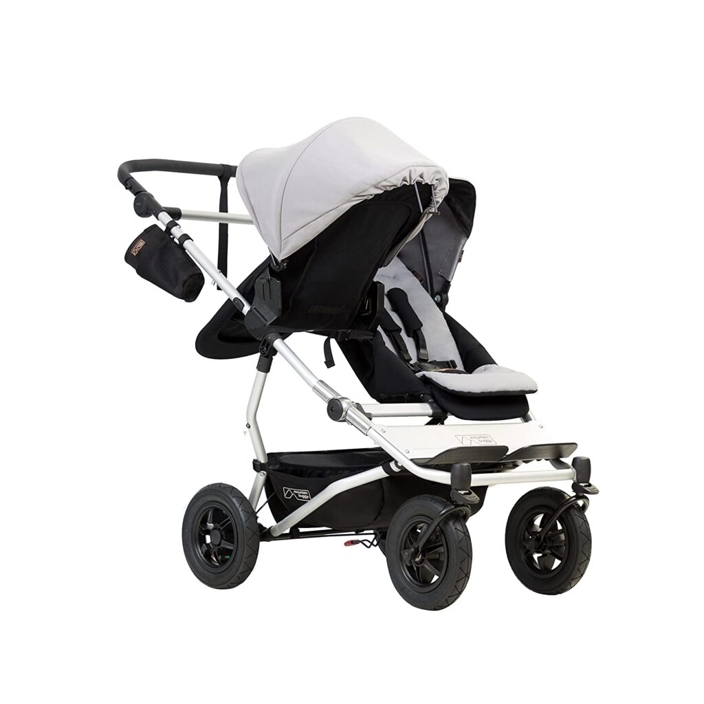 Mountain Buggy Duet V3 Buggy, Silver