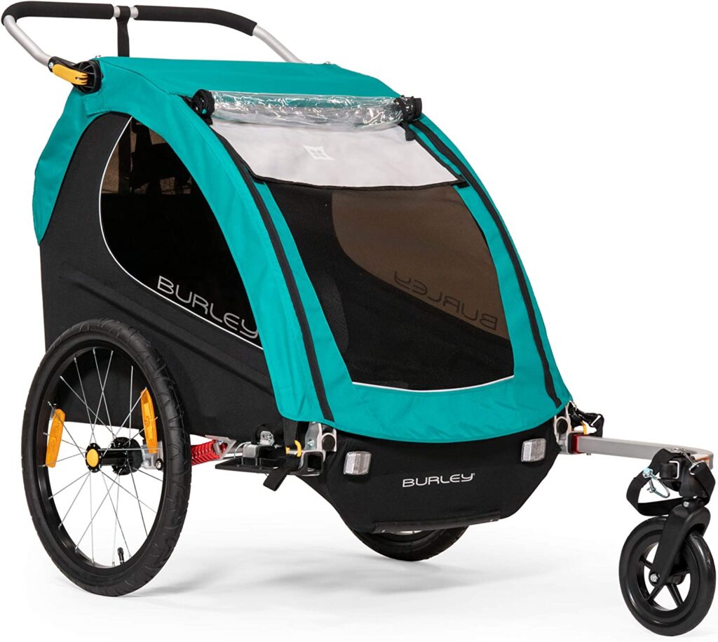 Burley Encore X, 2 Seat Kids Bike Trailer & Stroller