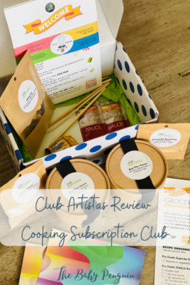 Club Artistas Review | Cooking Subscription Club
