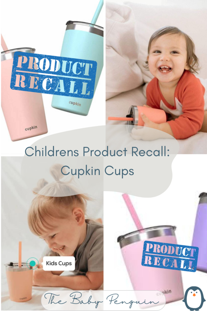 Children's Product Recall: 340,000 Children's Cups contain Lead