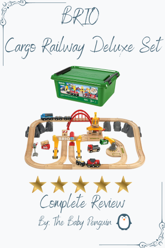 BRIO Cargo Railway Deluxe Set 33097 Wooden Toy Train Set Complete Review