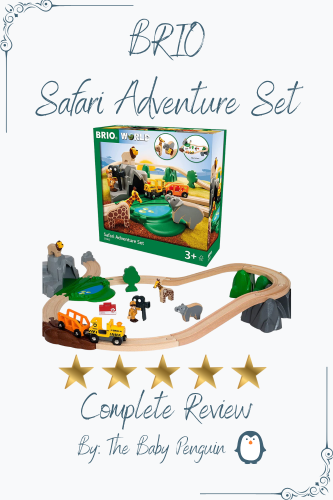 BRIO Safari Adventure Set 33960 BRIO WORLD Wooden Toy Train Set Review