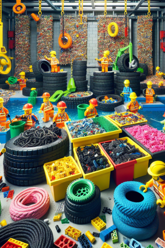 Lego Launches Eco-Friendly Tires Made From Recycled Materials