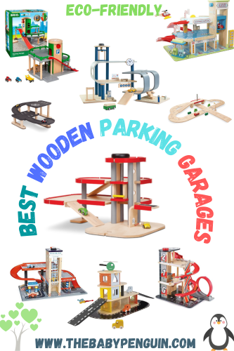 Best Toy Wooden Parking Garages and Service Stations