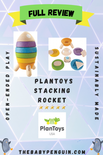 PlanToys Stacking Rocket with Astronaut